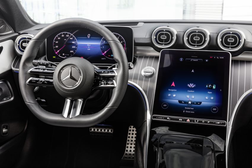 Mercedes-Benz C-Class W206 2022 dilancar, teknologi S-Class, MBUX, 4-silinder, PHEV dengan jarak 100 km 1252869