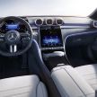 2022 W206 Mercedes-Benz C-Class debuts – tech from S-Class, MBUX, PHEV with 100 km all-electric range