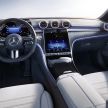 Mercedes-Benz C-Class W206 2022 dilancar, teknologi S-Class, MBUX, 4-silinder, PHEV dengan jarak 100 km