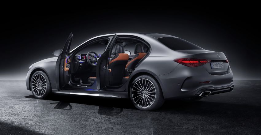 Mercedes-Benz C-Class W206 2022 dilancar, teknologi S-Class, MBUX, 4-silinder, PHEV dengan jarak 100 km 1252825