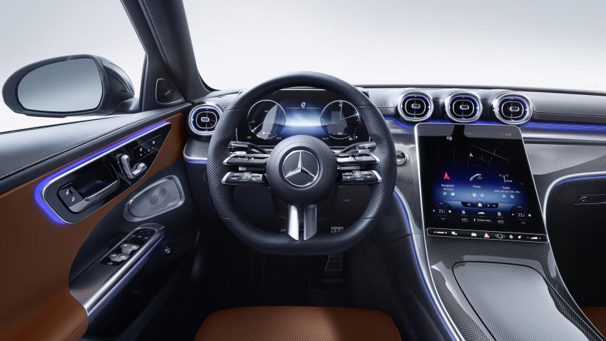 Mercedes-Benz C-Class W206 2022 dilancar, teknologi S-Class, MBUX, 4-silinder, PHEV dengan jarak 100 km 1252831