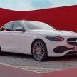 2022 W206 Mercedes-Benz C-Class official images leaked – AMG Line this time, more interior details