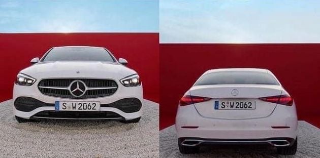 2022 W206 Mercedes-Benz C-Class pictures leaked