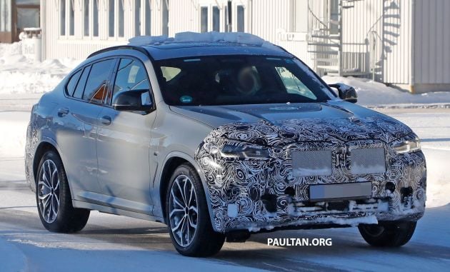 SPYSHOTS: G02 BMW X4 LCI in cold-weather testing
