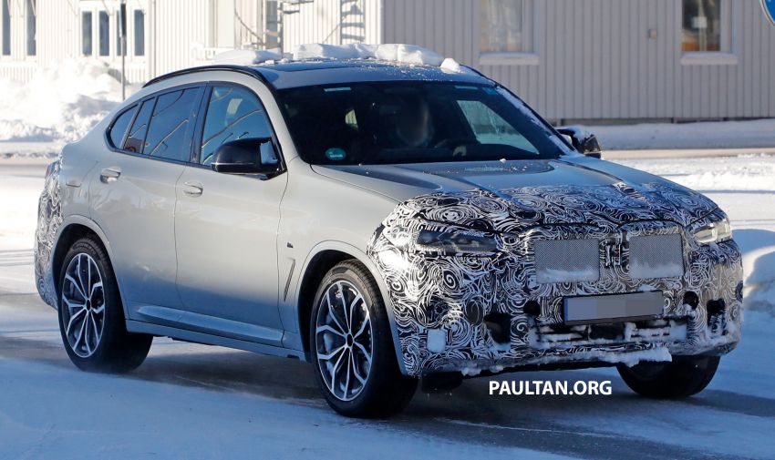 SPYSHOTS: G02 BMW X4 LCI in cold-weather testing 1252554