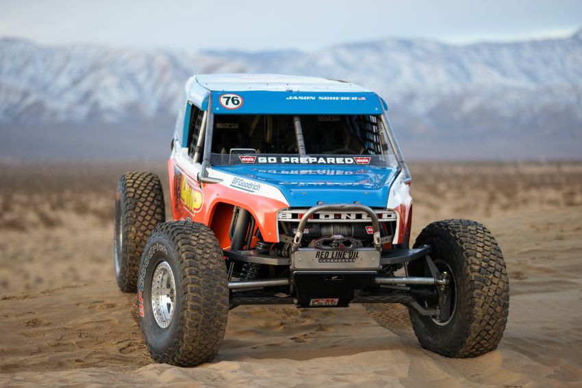 Ford unveils Bronco Ultra4 4400 off-road race trucks 1243517