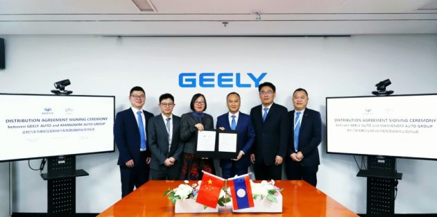 Geely to sell cars in Laos via Manignom Auto Group