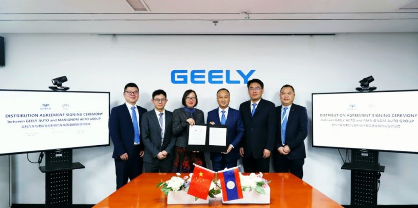 Geely to sell cars in Laos via Manignom Auto Group 1254081