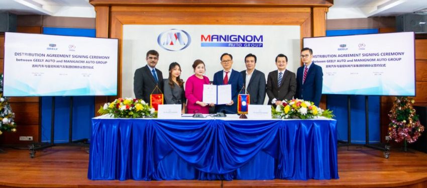 Geely to sell cars in Laos via Manignom Auto Group 1254082