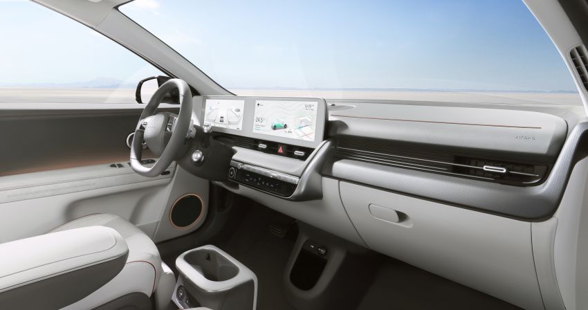 Hyundai Ioniq 5 didedah – crossover elektrik dengan rekaan tajam, tork hingga 605 Nm, jarak gerak 480 km 1253049