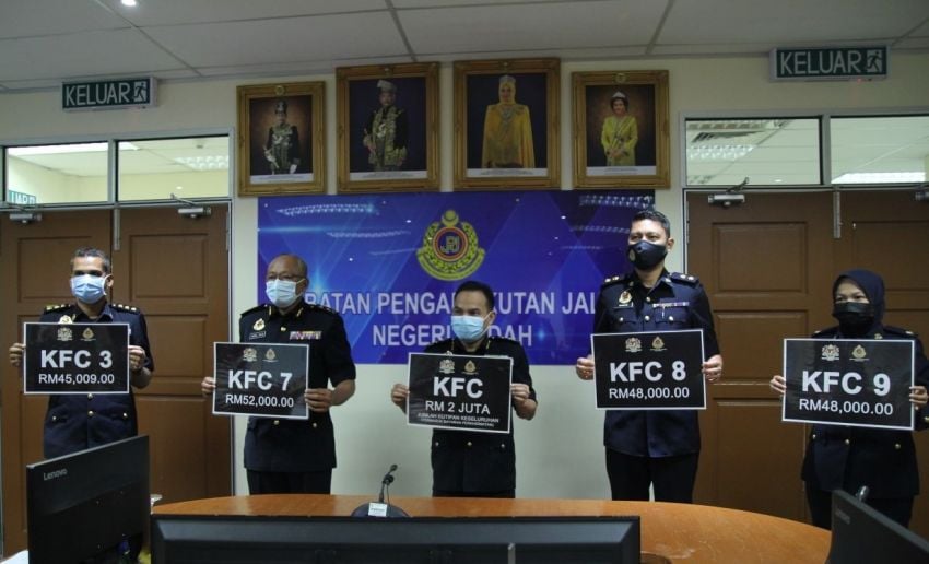 JPJ collects over RM2m from KFC number plate series 1252533