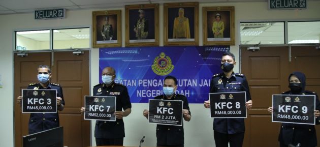 JPJ Kedah raih RM2j melalui siri plat pendaftaran KFC