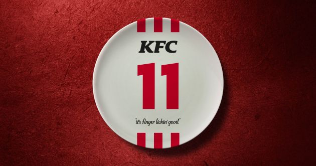 KFC 11 plate open for bidding – Feb 25, 11am to 11pm