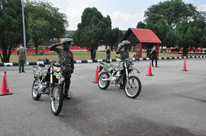Tentera Darat Malaysia terima 180 Kawasaki KLX 250 1251165