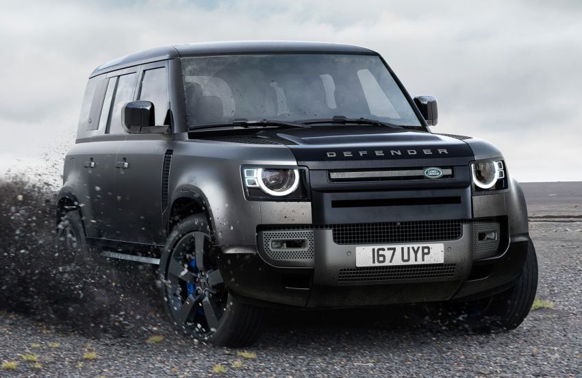Land Rover Defender V8 diperkenal – kuasa 525 PS 1254000