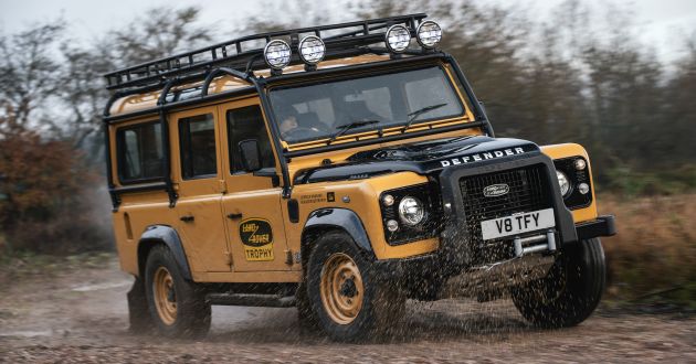 2021 Land Rover Defender Works V8 Trophy debuts – 25 units only, 5.0L NA V8 with 405 PS; from RM1.09 mil