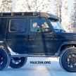 SPIED: W464 Mercedes-Benz G-Class 4×4² on test