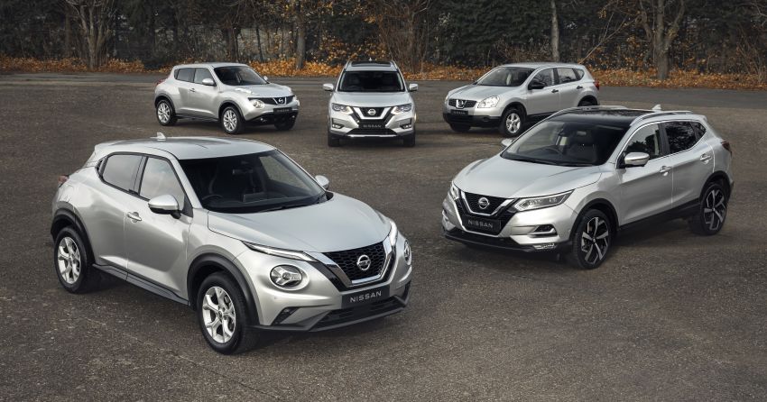 Nissan sold one million crossovers in the UK – Juke, Qashqai the most popular with 93% combined share 1247410