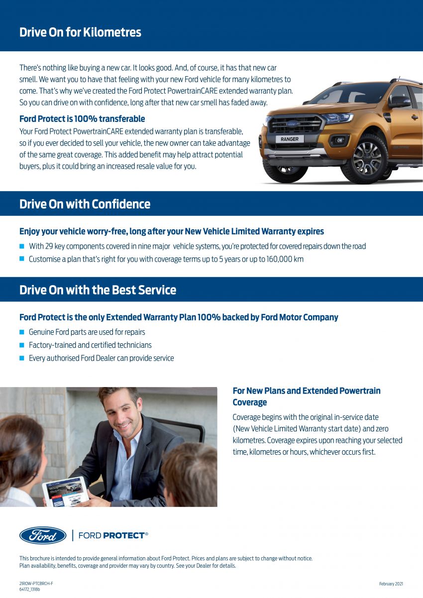 Ford Ranger now comes with a five-year warranty in M’sia – extension plans available for existing owners 1242104
