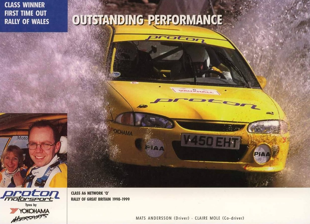 Proton Satria 1.6 Group A – pernah menjuarai WRC Rali Safari 1997, British Rally Championship 2000!