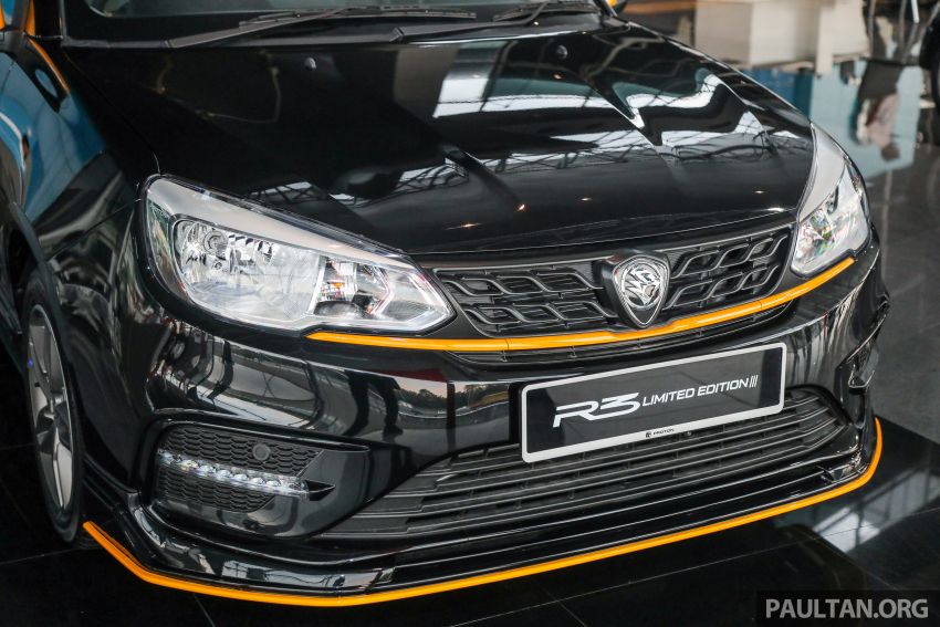 Proton Saga R3 Limited Edition 2021 dilancarkan — edisi terhad 2,000 ...