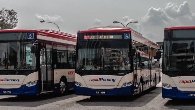 Perkhidmatan bas Rapid Penang percuma untuk pemegang Pas Mutiara MY30 mulai 1 Mac-31 Dis 2021