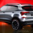 Skoda Kushaq shown in sketches – March 18 reveal