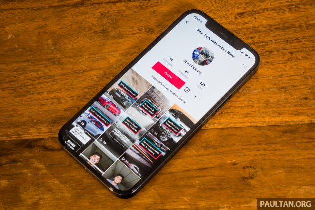 <em>paultan.org</em> is now on TikTok – all the latest new cars in a bite-sized format, head on over to watch now!