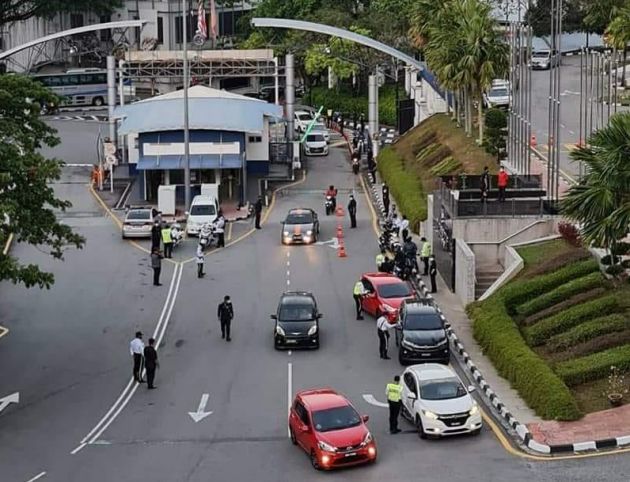 Malaysian police conduct noise checks on their own