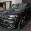 Jeep Grand Cherokee Trackhawk – most powerful SUV in M’sia with 707 hp 6.2L supercharged V8; RM869k