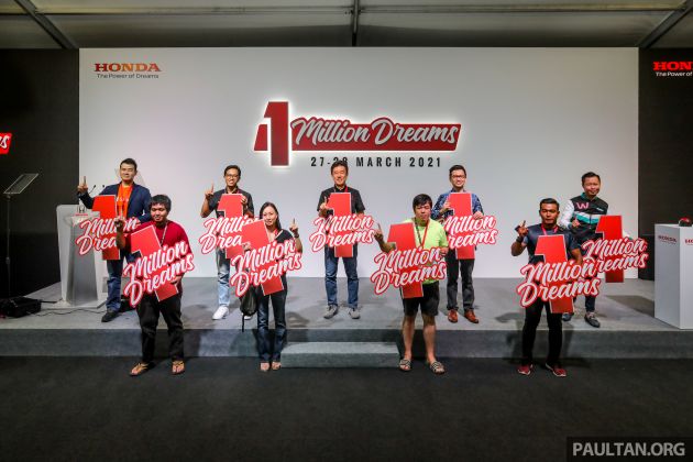 Honda 1 Million Dreams Grand Finale – Jazz, Civic, Accord and CR-V winners announced, rest in April