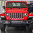 2020 Jeep Wrangler Rubicon in Malaysia – from RM378,000 for two-door; RM388,000 for four-door