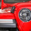 2020 Jeep Wrangler Rubicon in Malaysia – from RM378,000 for two-door; RM388,000 for four-door