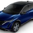 Nissan Ariya gets new Aurora Green, Akatsuki Copper colours – water-based process emits 25% less CO2