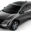 Nissan Ariya gets new Aurora Green, Akatsuki Copper colours – water-based process emits 25% less CO2