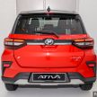 2021 Perodua Ativa SUV launched in Malaysia – X, H, AV specs; 1.0L Turbo CVT; from RM61,500 to RM72k