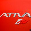 Perodua Ativa will not be offered with all-wheel-drive, features 95% local parts content; more than Myvi