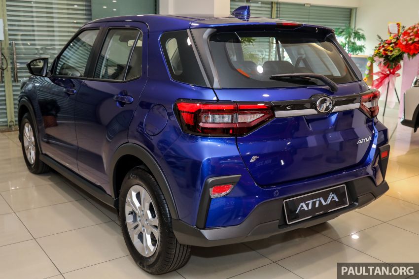 Perodua Ativa 2021 dilancarkan — varian X, H dan AV, 1.0L turbo dengan CVT, ASA 3.0, dari RM61k-RM72k 1257486