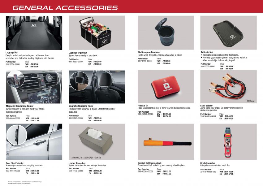 2021 Perodua Ativa – GearUp accessories detailed 1257802