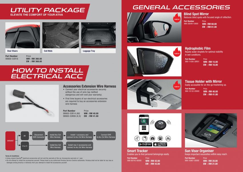2021 Perodua Ativa – GearUp accessories detailed 1257801