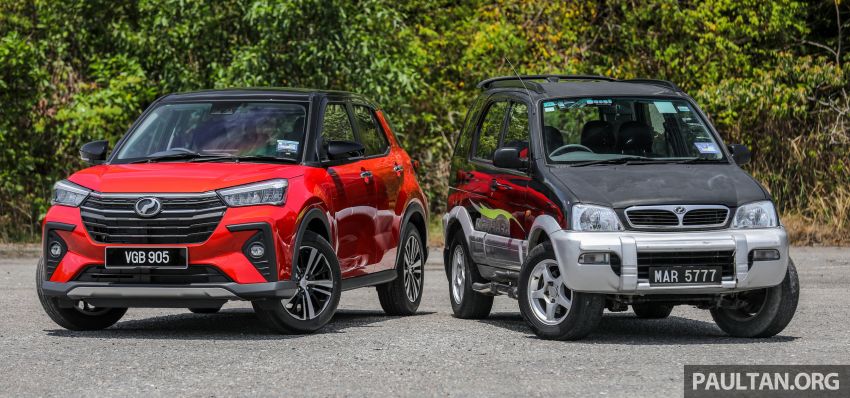 GALLERY: Perodua Ativa vs Kembara – new modern SUV placed side by side with P2’s original mini 4×4 Image #1261272