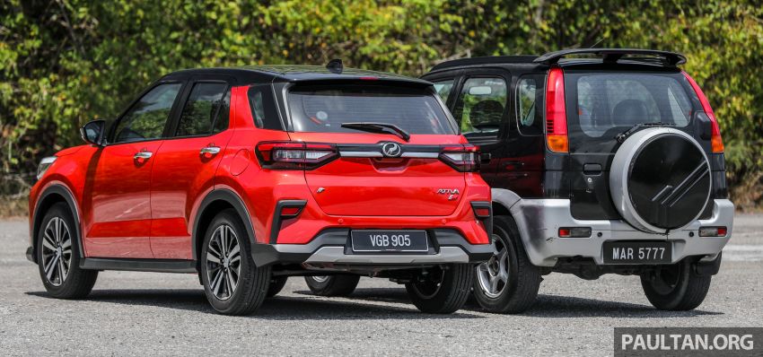 GALLERY: Perodua Ativa vs Kembara – new modern SUV placed side by side with P2’s original mini 4×4 Image #1261282