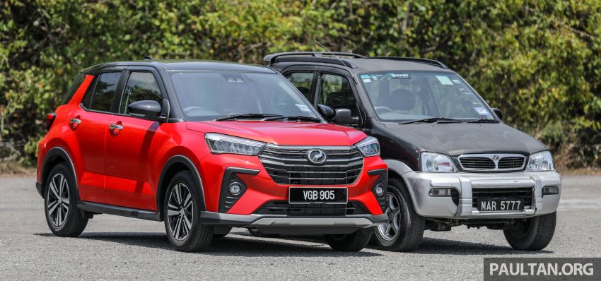 GALLERY: Perodua Ativa vs Kembara – new modern SUV placed side by side with P2’s original mini 4×4 Image #1261276