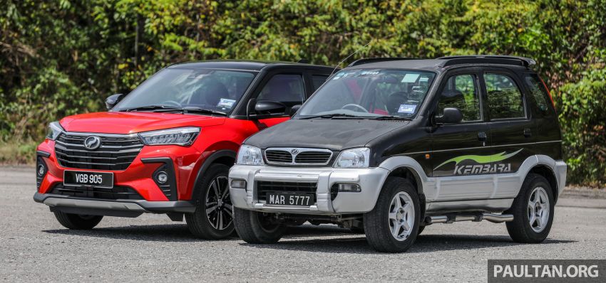 GALLERY: Perodua Ativa vs Kembara – new modern SUV placed side by side with P2’s original mini 4×4 1261278