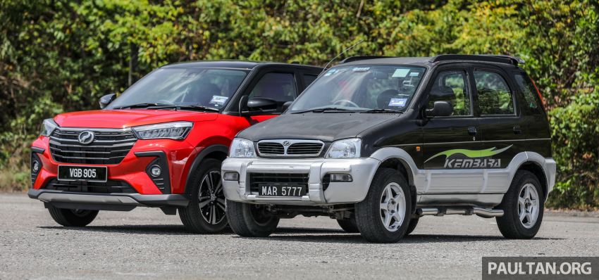 GALLERY: Perodua Ativa vs Kembara – new modern SUV placed side by side with P2’s original mini 4×4 Image #1261279