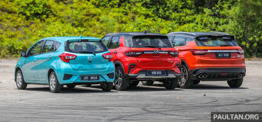 2021 Perodua Ativa vs Myvi vs Proton X50 – size and price compared, where does the new SUV stand? 1259894
