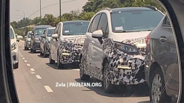 SPIED: 2021 Proton Iriz facelift with LED headlights!