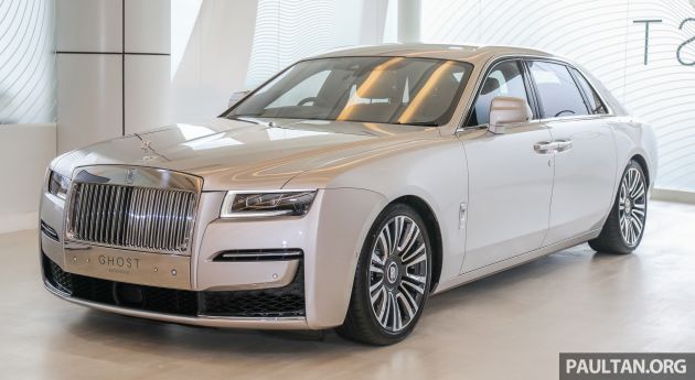 Rolls-Royce Ghost 2021 kini di Malaysia – jarak roda standard dari RM1.45 juta, EWB dari RM1.65 juta