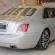 Rolls-Royce Ghost 2021 kini di Malaysia – jarak roda standard dari RM1.45 juta, EWB dari RM1.65 juta