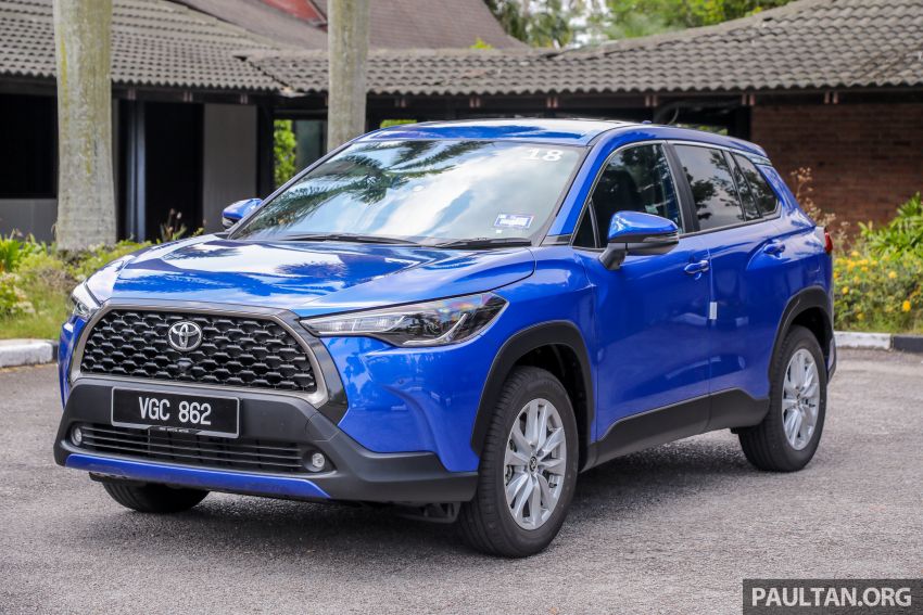 2021 Toyota Corolla Cross launched in Malaysia – two variants, 1.8L with 139 PS and 172 Nm, CVT; fr RM124k 1268299